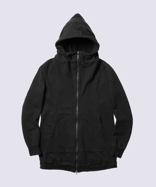 STUDIOUS（ステュディオス）の「【JULIUS/ユリウス】927CUM1 ZIP UP HOODIE（パーカー・メンズ・グレー/ブラック・2/4/3）」の2枚目の写真