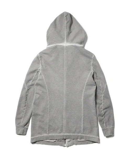 STUDIOUS（ステュディオス）の「【JULIUS/ユリウス】927CUM1 ZIP UP HOODIE（パーカー・メンズ・グレー/ブラック・2/4/3）」の6枚目の写真