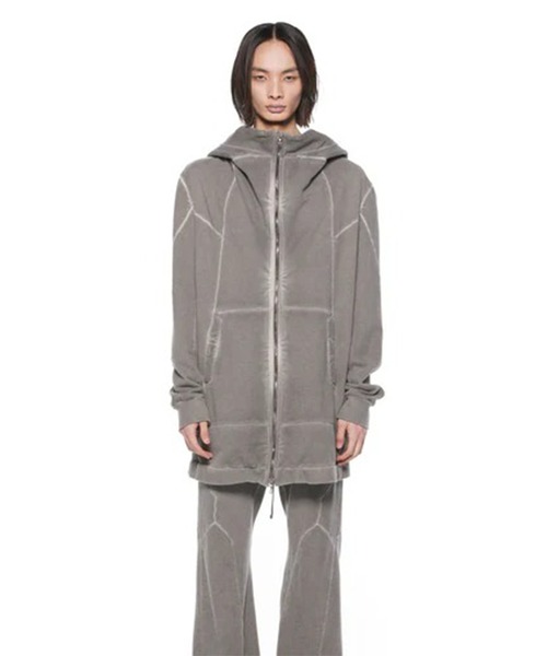 STUDIOUS（ステュディオス）の「【JULIUS/ユリウス】927CUM1 ZIP UP HOODIE（パーカー・メンズ・グレー/ブラック・2/4/3）」の11枚目の写真