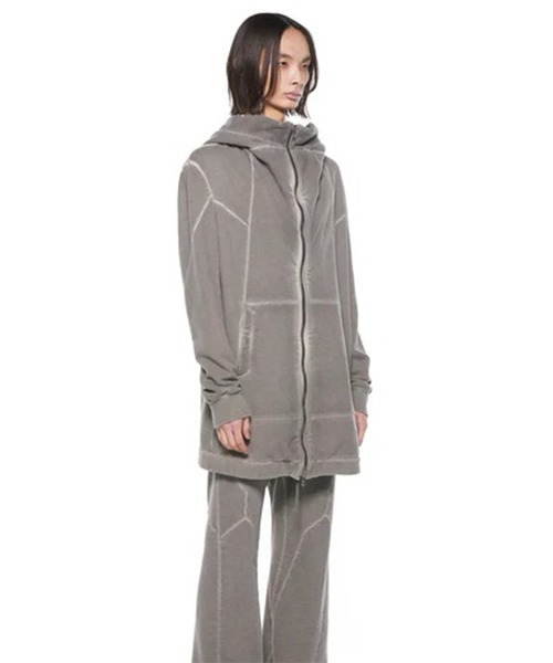 STUDIOUS（ステュディオス）の「【JULIUS/ユリウス】927CUM1 ZIP UP HOODIE（パーカー・メンズ・グレー/ブラック・2/4/3）」の12枚目の写真