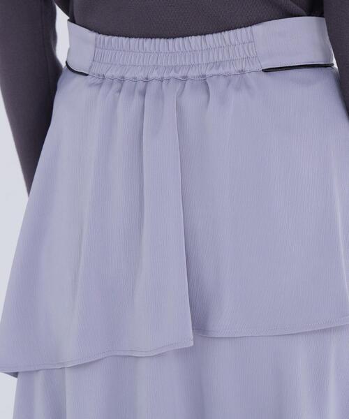 NATURAL BEAUTY BASIC（ナチュラルビューティーベーシック）の「◇アシンメトリーティアードスカート（スカート・レディース・グレー系その他/ベージュ系その他・MEDIUM/P/S）」の17枚目の写真