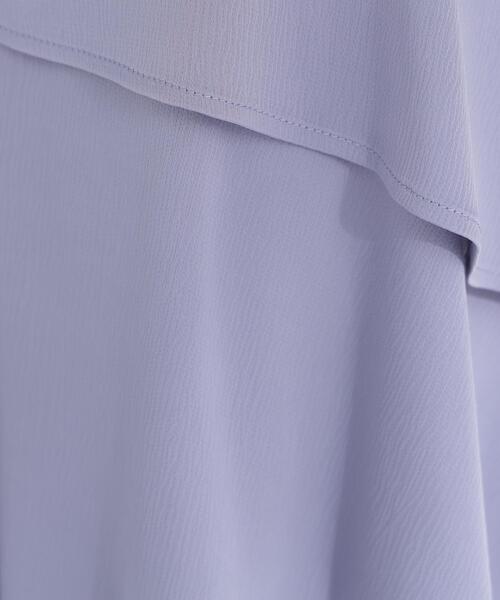 NATURAL BEAUTY BASIC（ナチュラルビューティーベーシック）の「◇アシンメトリーティアードスカート（スカート・レディース・グレー系その他/ベージュ系その他・MEDIUM/P/S）」の14枚目の写真