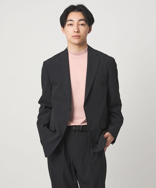 L/A ポンチ モックネック カットソー -抗菌-（Tシャツ/カットソー