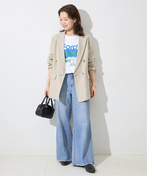 Healthy denim（ヘルシーデニム）の「《追加》Healthy DENIM/ヘルシーデニム SLOBE別注 Turnip デニム TURIP（デニムパンツ・レディース・スカイブルー・25cm/24cm/23cm/22cm）」の2枚目の写真
