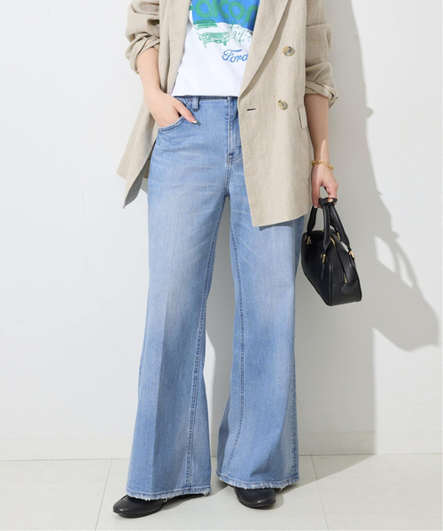 Healthy denim（ヘルシーデニム）の「《追加》Healthy DENIM/ヘルシーデニム SLOBE別注 Turnip デニム TURIP（デニムパンツ・レディース・スカイブルー・25cm/24cm/23cm/22cm）」の5枚目の写真