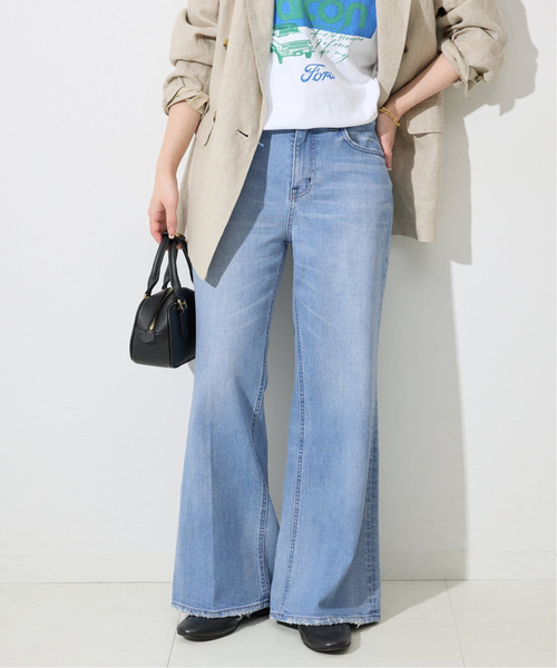 Healthy denim（ヘルシーデニム）の「《追加》Healthy DENIM/ヘルシーデニム SLOBE別注 Turnip デニム TURIP（デニムパンツ・レディース・スカイブルー・25cm/24cm/23cm/22cm）」の6枚目の写真