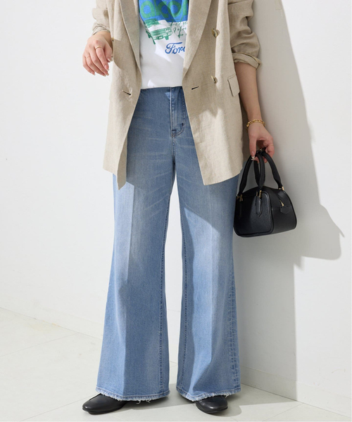 Healthy denim（ヘルシーデニム）の「《追加》Healthy DENIM/ヘルシーデニム SLOBE別注 Turnip デニム TURIP（デニムパンツ・レディース・スカイブルー・25cm/24cm/23cm/22cm）」の9枚目の写真