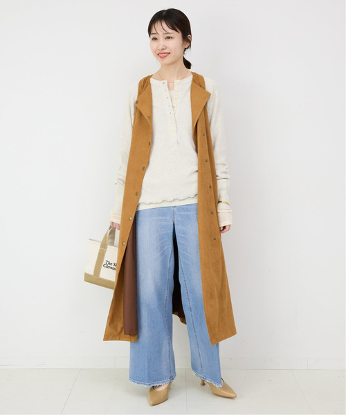 Healthy denim（ヘルシーデニム）の「《追加》Healthy DENIM/ヘルシーデニム SLOBE別注 Turnip デニム TURIP（デニムパンツ・レディース・スカイブルー・25cm/24cm/23cm/22cm）」の11枚目の写真