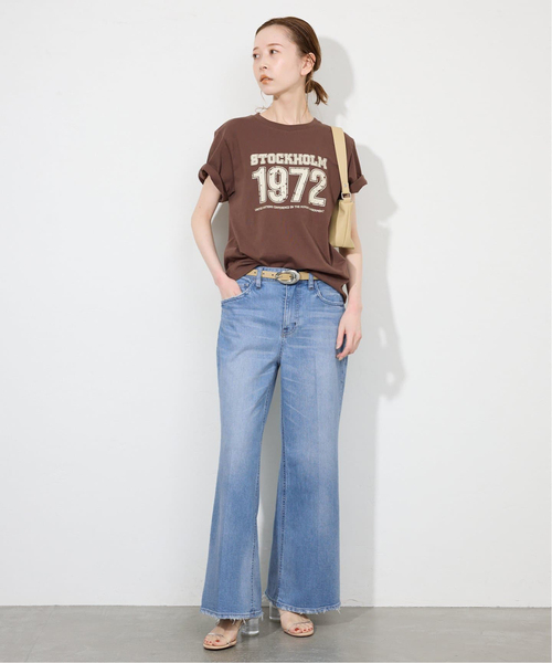 Healthy denim（ヘルシーデニム）の「《追加》Healthy DENIM/ヘルシーデニム SLOBE別注 Turnip デニム TURIP（デニムパンツ・レディース・スカイブルー・25cm/24cm/23cm/22cm）」の15枚目の写真