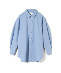 MIDIUMISOLID for Ladies ボリュームスリーブシャツチュニック