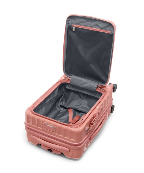 TUMI(トゥミ)の「19 DEGREE フロント・アクセス・エクスパンダブル・キャリーオン スーツケース(機内持ち込みサイズ) 1泊~3泊程度(スーツケース/キャリーバッグ・レディース・ピンク系その他・FREE)」の7枚目の写真