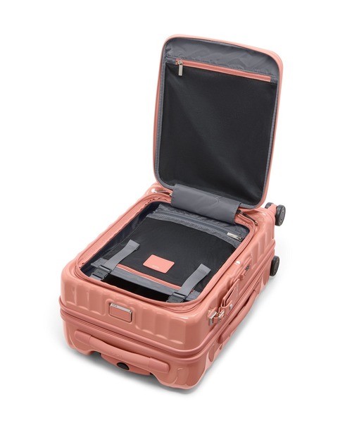 TUMI(トゥミ)の「19 DEGREE フロント・アクセス・エクスパンダブル・キャリーオン スーツケース(機内持ち込みサイズ) 1泊~3泊程度(スーツケース/キャリーバッグ・レディース・ピンク系その他・FREE)」の6枚目の写真