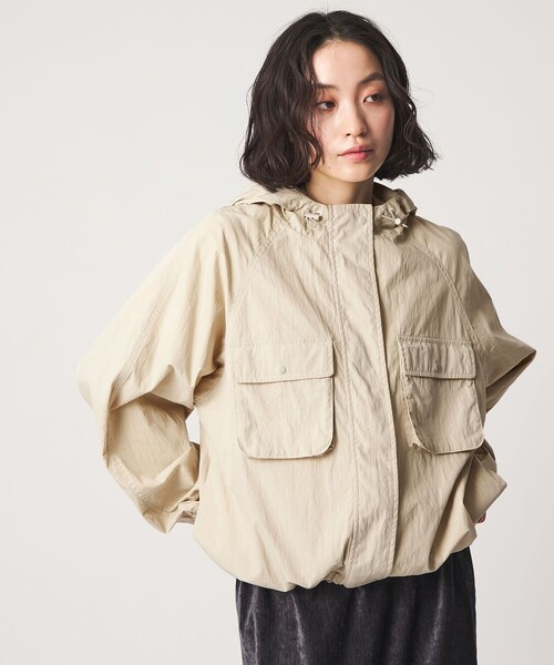 CITEN（シテン）の「＜CITEN＞エッセンシャルポケットブルゾン（ブルゾン・レディース・イエロー/ベージュ・S/M）」の2枚目の写真