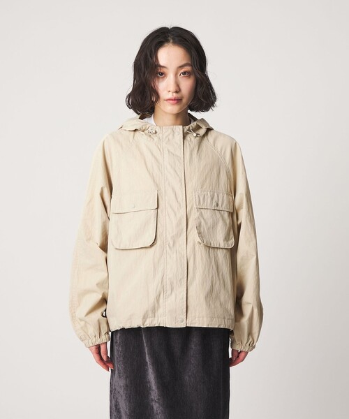 CITEN（シテン）の「＜CITEN＞エッセンシャルポケットブルゾン（ブルゾン・レディース・イエロー/ベージュ・S/M）」の9枚目の写真