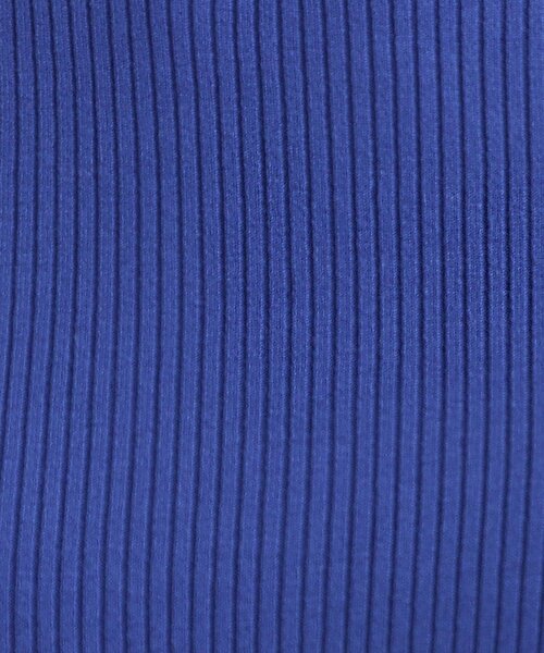 SHOO・LA・RUE（シューラルー）の「【洗濯機可/S-LL】フリルで上品 やわらかリブニット（ニット/セーター・レディース・オフホワイト/ブルー系その他/オレンジ/ブラック・03/02/01/04）」の20枚目の写真