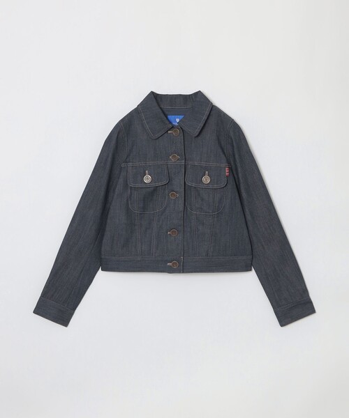 スラブシャンブレーデニムジャケット スラブシャンブレーデニムジャケット（デニムジャケット）｜BLUE LABEL