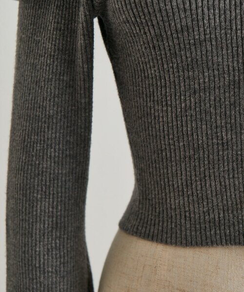 OLIVE des OLIVE(オリーブデオリーブ)の「【Belle Charme】Big Ribbon Offshoulder Knit(ニット/セーター・レディース・ブラック/チャコールグレー・FREE)」の21枚目の写真