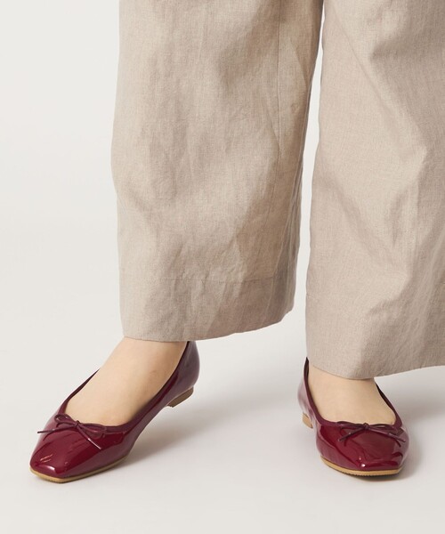 ODETTE E ODILE(オデットエオディール)の「【WEB限定】R スクエアバレエフラット10◎■↑(バレエシューズ・レディース・ブラック/シルバー/ベージュ/レッド・22cm/25cm/24.5cm/24cm/23.5cm/23cm/22.5cm)」の15枚目の写真