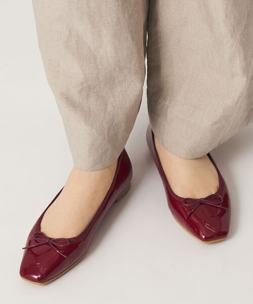 ODETTE E ODILE(オデットエオディール)の「【WEB限定】R スクエアバレエフラット10◎■↑(バレエシューズ・レディース・ブラック/シルバー/ベージュ/レッド・22cm/25cm/24.5cm/24cm/23.5cm/23cm/22.5cm)」の16枚目の写真