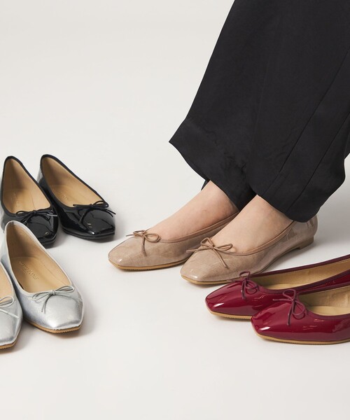 ODETTE E ODILE(オデットエオディール)の「【WEB限定】R スクエアバレエフラット10◎■↑(バレエシューズ・レディース・ブラック/シルバー/ベージュ/レッド・22cm/25cm/24.5cm/24cm/23.5cm/23cm/22.5cm)」の17枚目の写真