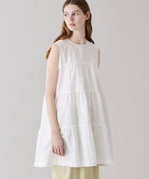 GYMPHLEX（ジムフレックス）の「Gymphlex | コットンブロード ティアードチュニック WOMEN（チュニック）」