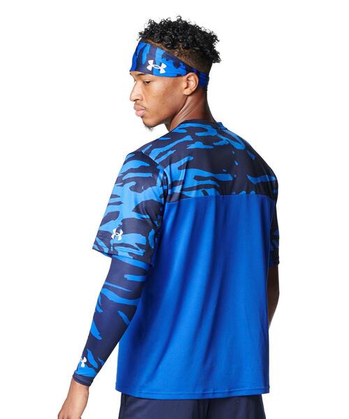 UNDER ARMOUR（アンダーアーマー）の「UAヤード テック ノベルティ ショートスリーブ Tシャツ（ベースボール/メンズ）（Tシャツ/カットソー・メンズ・ブルー・M/XL/L/3XL/2XL/S）」の2枚目の写真