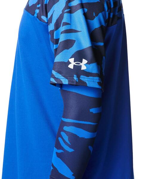 UNDER ARMOUR（アンダーアーマー）の「UAヤード テック ノベルティ ショートスリーブ Tシャツ（ベースボール/メンズ）（Tシャツ/カットソー・メンズ・ブルー・M/XL/L/3XL/2XL/S）」の5枚目の写真