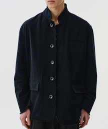 DIVEIN（ダイブイン）の「CUT OFF TAILORED JACKET (BLACK)（テーラードジャケット）」