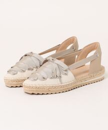 JILL STUART | グログランリボンバックストラップエスパドリーユ(パンプス)