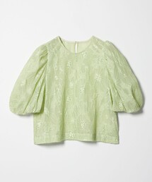 EMMEL REFINES | ＜EMMEL REFINES＞EM フラワー シシュウ シアー ブラウス(シャツ/ブラウス)