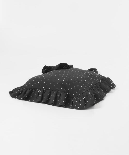 RODE SKO（ロデスコ）の「シュシュセットサイドフリルトート（トートバッグ・レディース・ブラック系その他/ブラック/ベージュ/ホワイト系その他・ONE）」の16枚目の写真