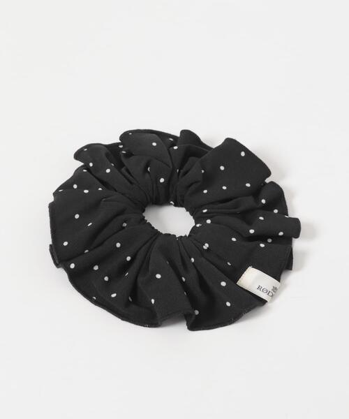 RODE SKO（ロデスコ）の「シュシュセットサイドフリルトート（トートバッグ・レディース・ブラック系その他/ブラック/ベージュ/ホワイト系その他・ONE）」の19枚目の写真