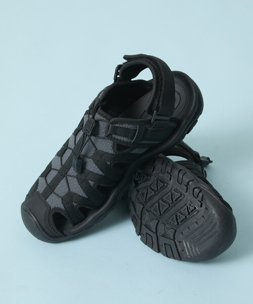 FREAK'S STORE(フリークスストア)の「限定展開 FREAK'S STORE OUTDOORS/フリークスアウトドアーズ クロスコード トゥキャップ スニーカーサンダル(サンダル・メンズ・ベージュ/チャコールグレー/ブラック・23.0cm/24.0cm/25.0cm/26.0cm/27.0cm/28.0cm)」の17枚目の写真