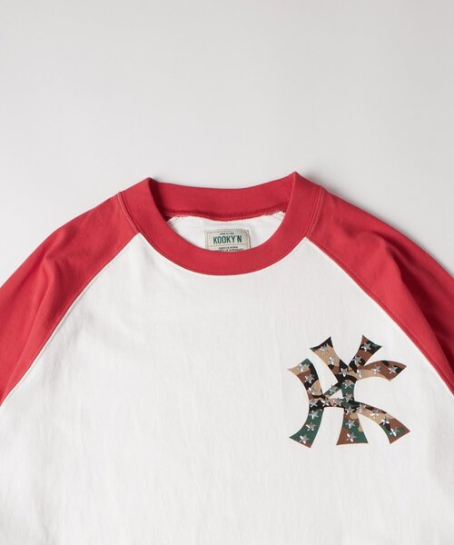 WHO'S WHO gallery(フーズフーギャラリー)の「【UNISEX】KOOKY'N KYスタースタッズラグランロンTEE(Tシャツ/カットソー・レディース・ブラック/ホワイト/レッド・SMALL/MEDIUM)」の18枚目の写真