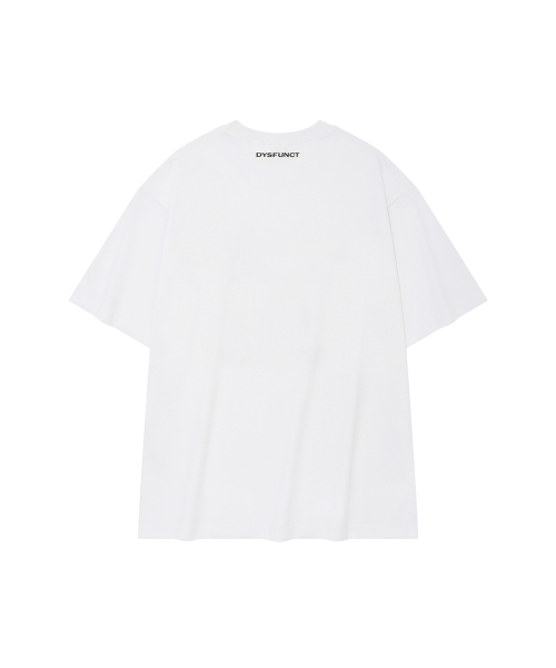 DYSFUNCT(ディスファンクト)の「BE READY T-SHIRT(WHITE)(Tシャツ/カットソー・メンズ・その他・SMALL/MEDIUM/LARGE)」の2枚目の写真