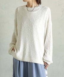 BITTOKO（ビットコ）の「つぶつぶテープヤーンニット（ニット/セーター）」