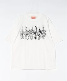 CORISCO（コリスコ）の「モノトーンアニマル柄TEE(M1)（Tシャツ/カットソー）」