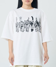 CORISCO（コリスコ）の「モノトーンアニマル柄TEE(M1)（Tシャツ/カットソー）」