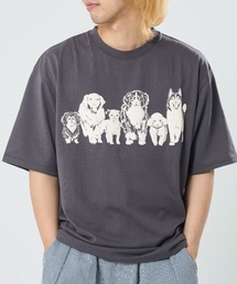 CORISCO（コリスコ）の「モノトーンアニマル柄TEE(M1)（Tシャツ/カットソー）」