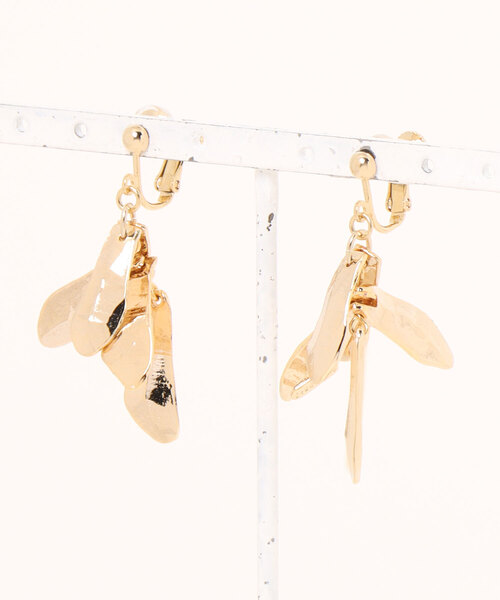 Scrap Book（スクラップブック）の「【Sea’ds mara】 Ecla flora earring（イヤリング・レディース・シルバー/ゴールド・FREE）」の2枚目の写真