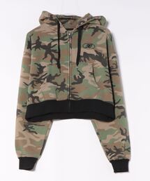 DC SHOES ウィメンズ 26 WS HIDDEN SHORT ZH ショート丈 ジップパーカー 【2026年春夏モデル】/クロップド丈ジックアップフーディー