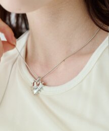Kastane | 【fiw./WEB先行】スネークアレンジハートネックレス(ネックレス)