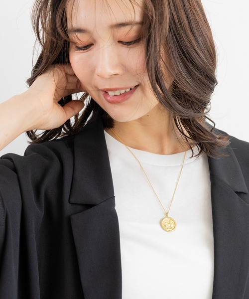 Chibi Jewels (チビジュエルズ)の「BARNYARDSTORM / Chibi jewels (チビ・ジュエルズ) / ホースコインネックレス(ネックレス・レディース・その他2・FREE)」の5枚目の写真