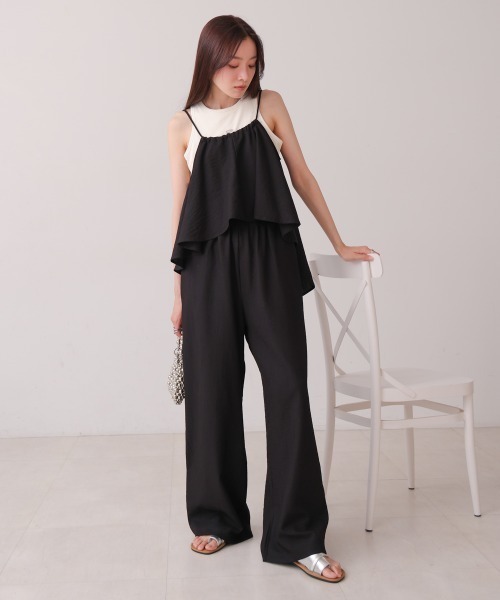 Bab（バブ）の「コットンリラックスセットアップ（セットアップ・レディース・ブラック/A・MEDIUM）」の16枚目の写真