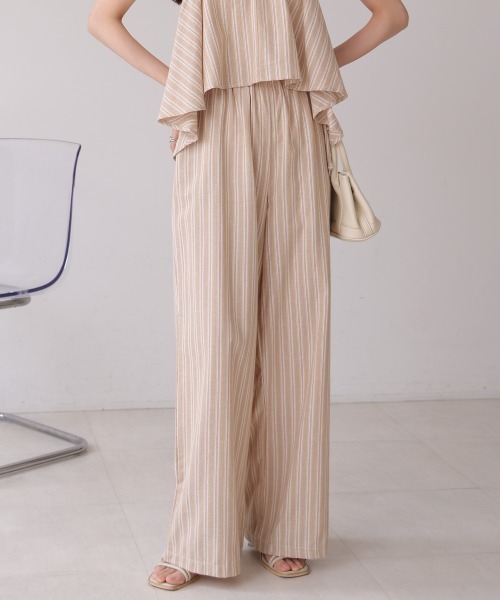 Bab（バブ）の「コットンリラックスセットアップ（セットアップ・レディース・ブラック/A・MEDIUM）」の7枚目の写真