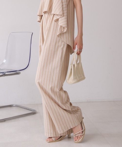 Bab（バブ）の「コットンリラックスセットアップ（セットアップ・レディース・ブラック/A・MEDIUM）」の9枚目の写真