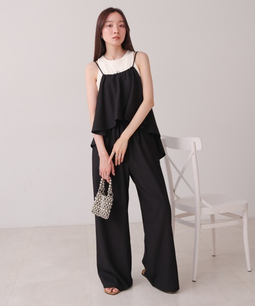 Bab（バブ）の「コットンリラックスセットアップ（セットアップ・レディース・ブラック/A・MEDIUM）」の17枚目の写真