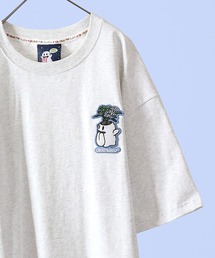 GRAF&WU（グラフアンドユー）の「GRAF&WU/ グラフアンドウー フラワーポットBOOGHOST キュートおばけＴシャツ半袖カットソー（Tシャツ/カットソー）」