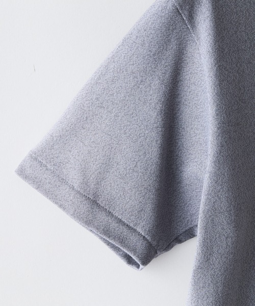 HANES（ヘインズ）の「【HANES/ヘインズ】【汗染みが目立ちにくい】MOKU 7.0オンス クルーネックTシャツ 究極の杢グレー 透けない厚手（Tシャツ/カットソー・メンズ・杢グレー・SMALL/LARGE/X-LARGE/MEDIUM）」の6枚目の写真