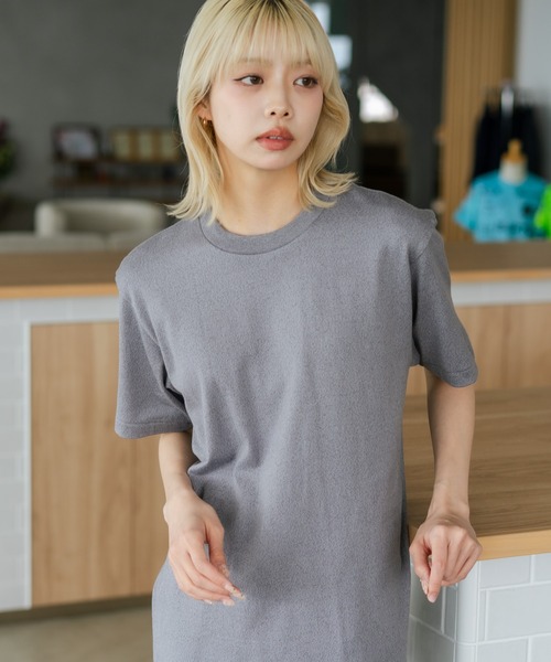 HANES（ヘインズ）の「【HANES/ヘインズ】【汗染みが目立ちにくい】MOKU 7.0オンス クルーネックTシャツ 究極の杢グレー 透けない厚手（Tシャツ/カットソー・メンズ・杢グレー・SMALL/LARGE/X-LARGE/MEDIUM）」の13枚目の写真